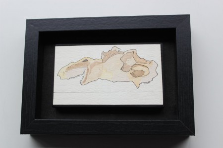 Draak - formaat: 12 x 13 cm